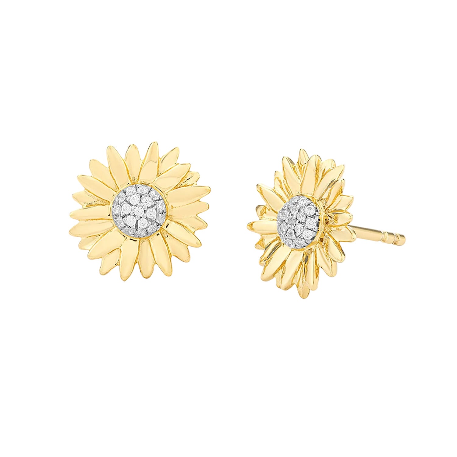 Sunflower Stud Earrings