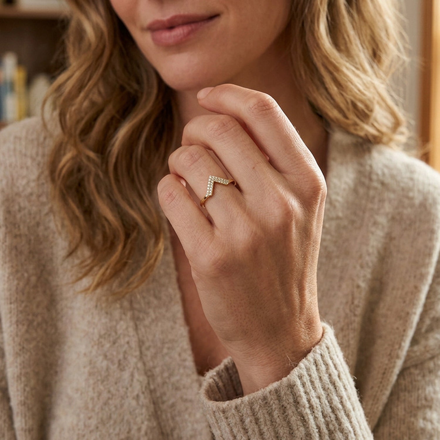 V. Cool Stackable Ring