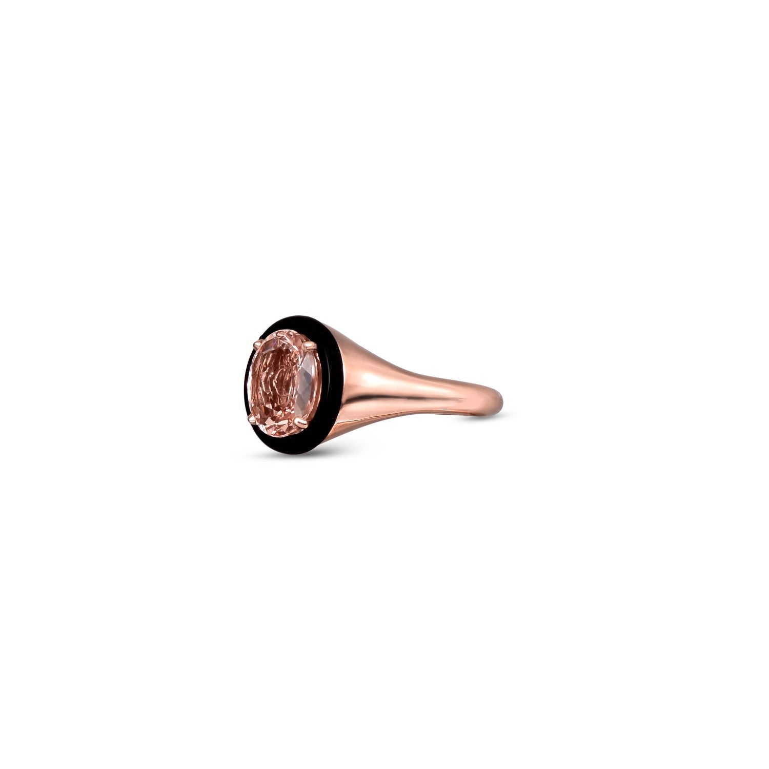 Aravali Morganite Oval Ring