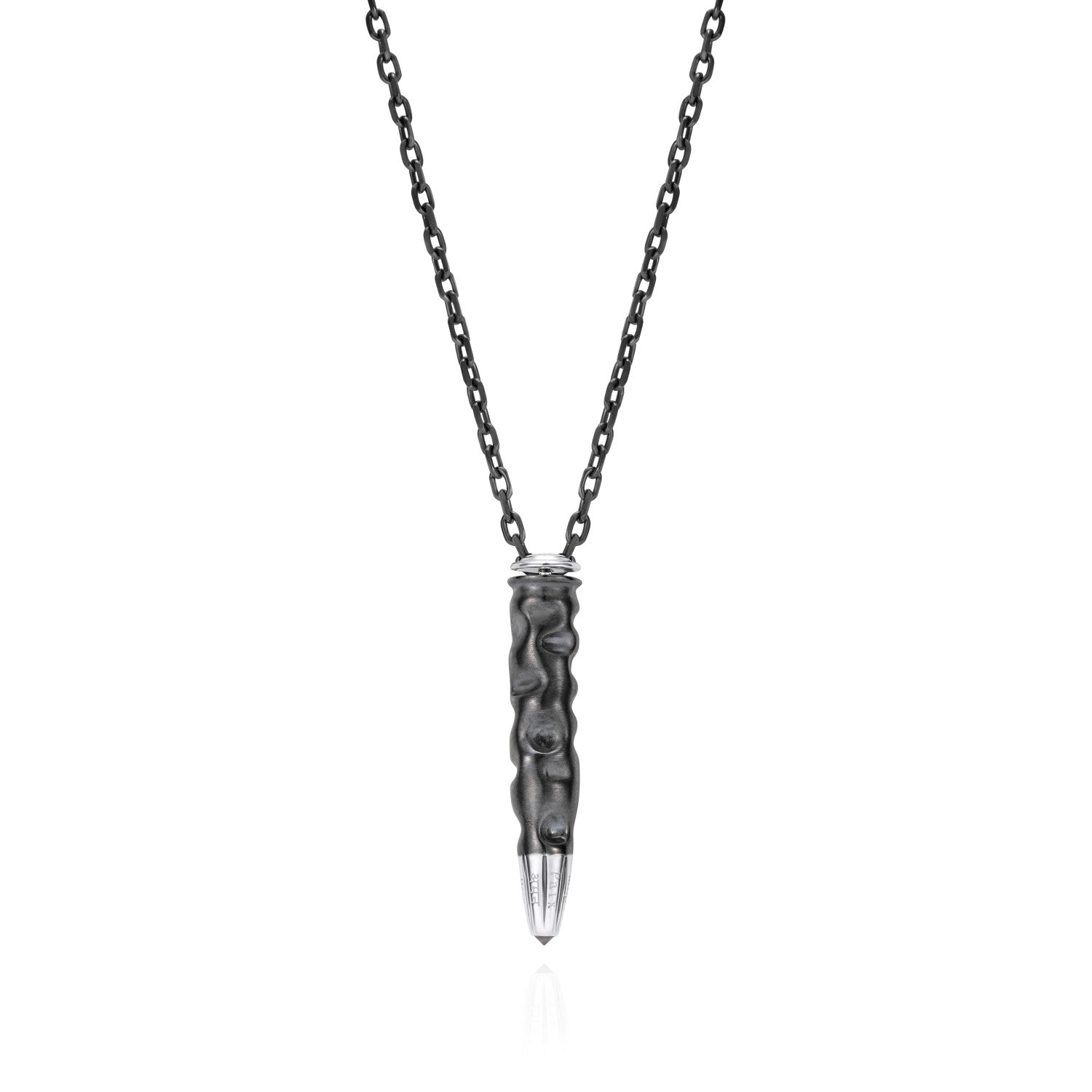 Bullet Peace in Titanium with Black Diamond