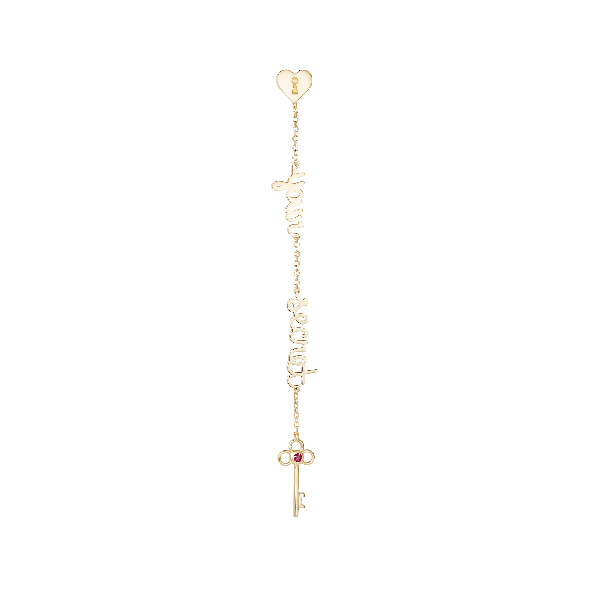 Tell Me Earring & Your Secret Earring Maria Kovadi La Maison Couture