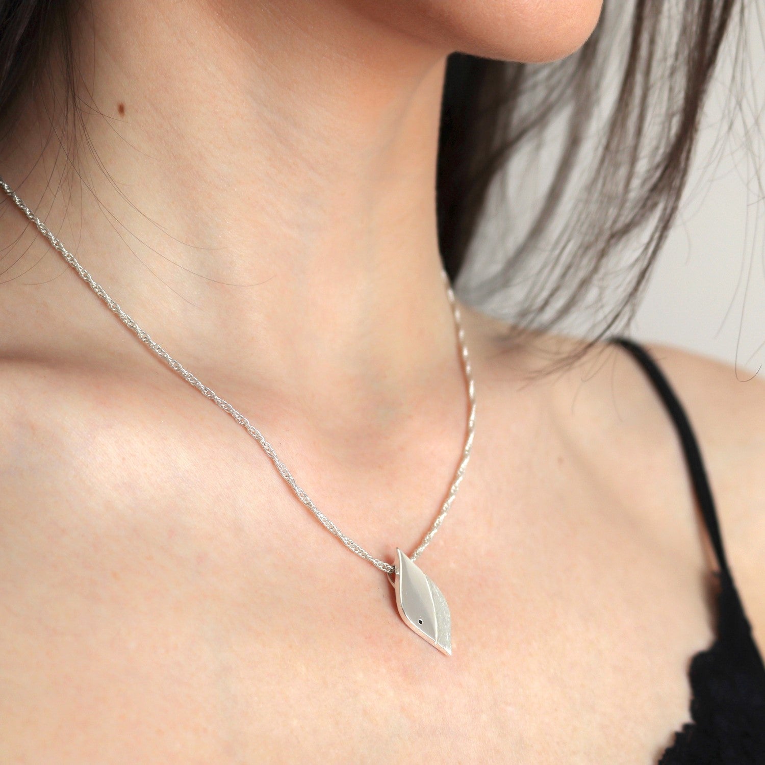 Strength Silver Necklace