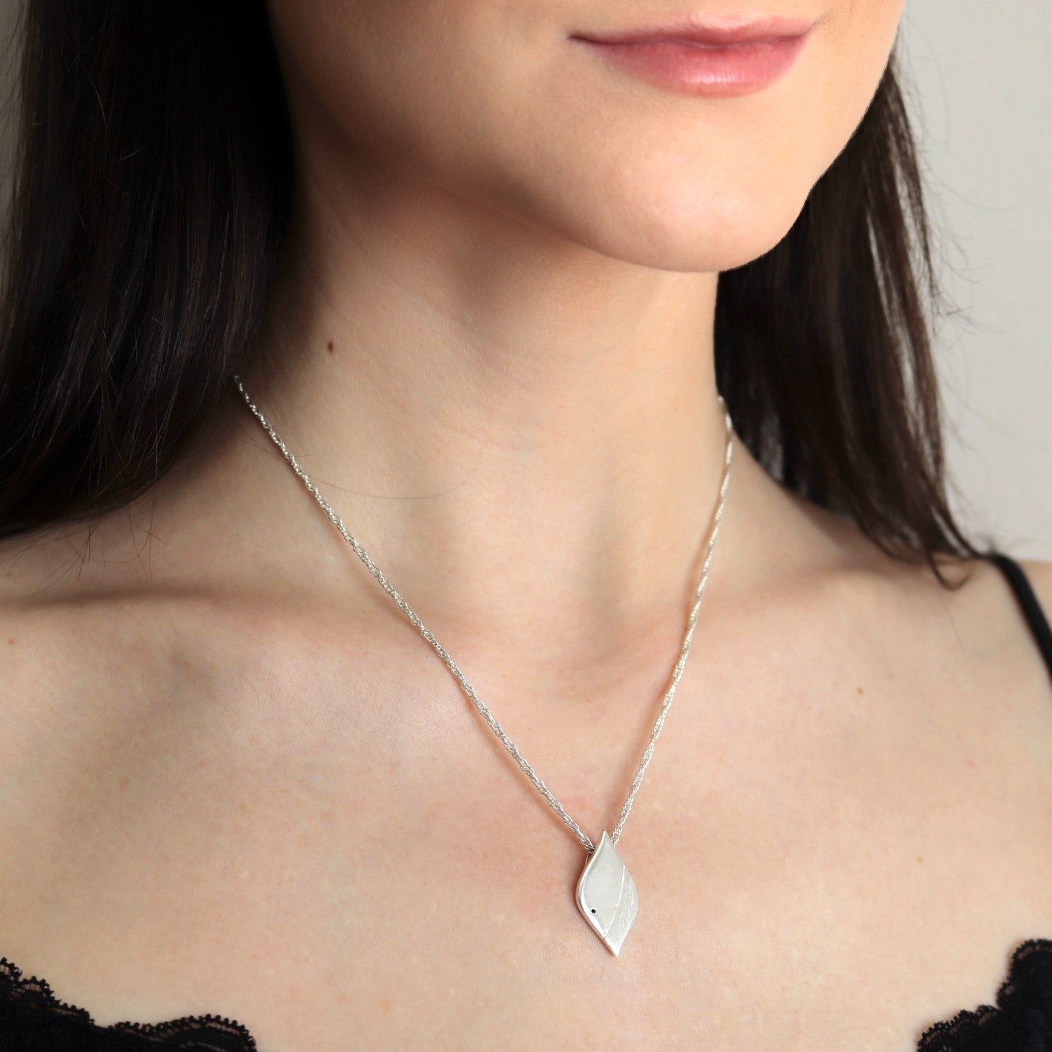 Strength Silver Necklace