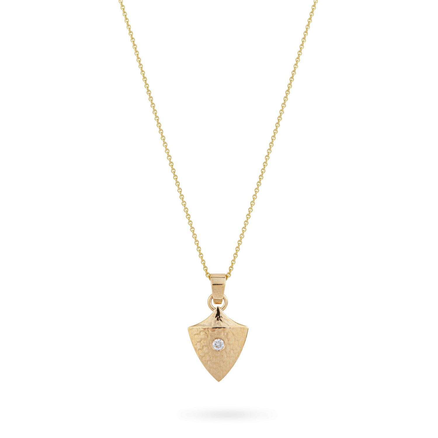 Yellow Gold Brave Necklace