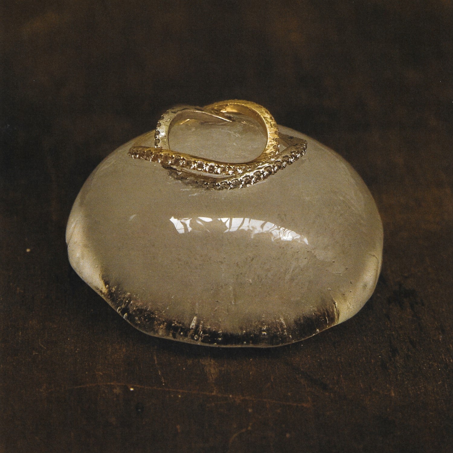 White Gold Everlasting Ring