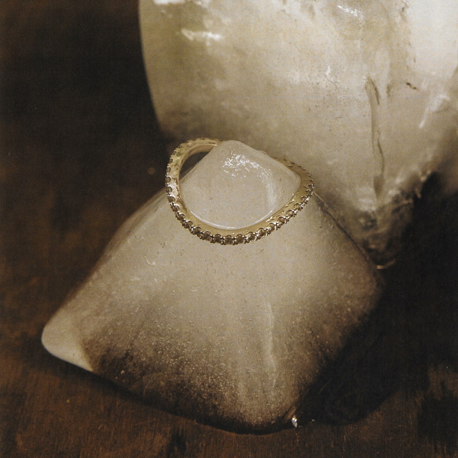 White Gold Everlasting Ring