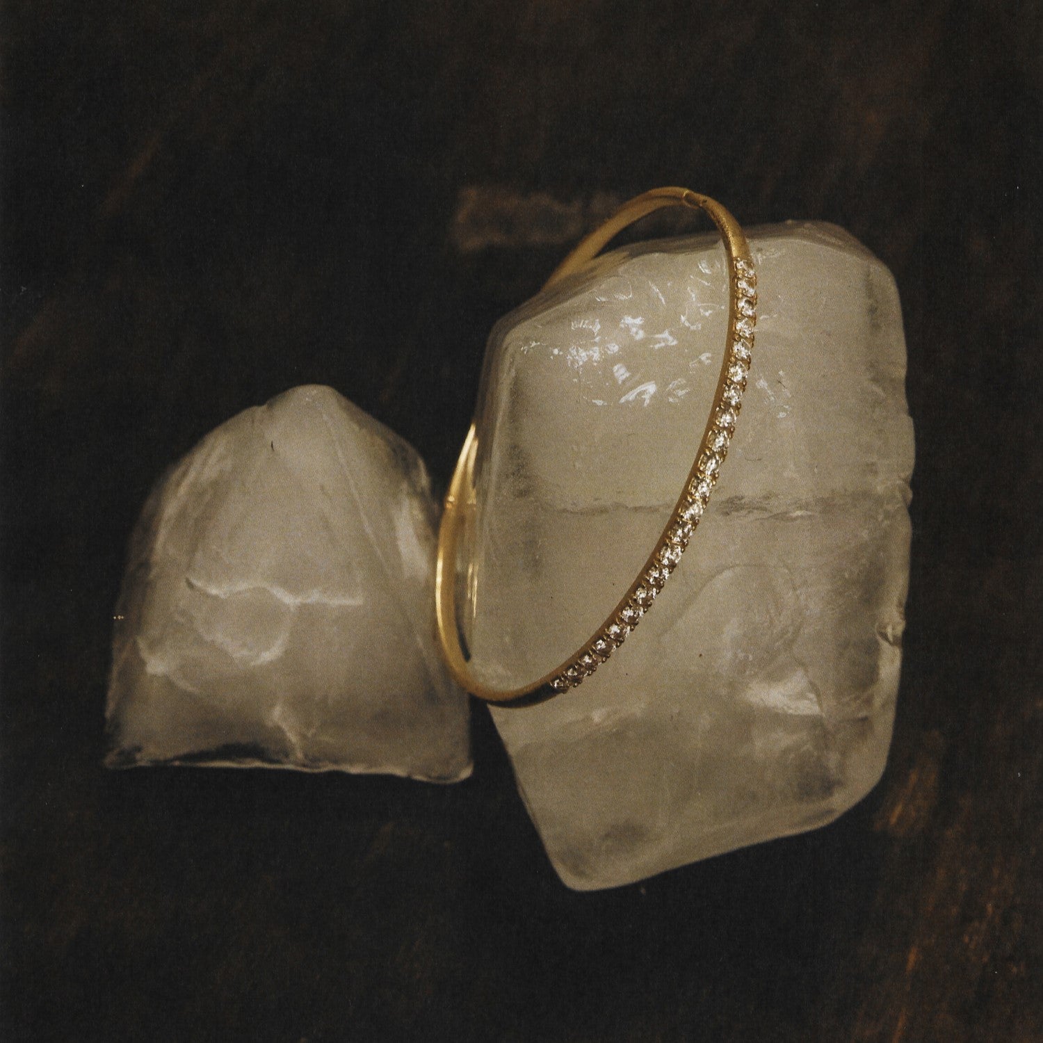Yellow Gold Leonis Bangle