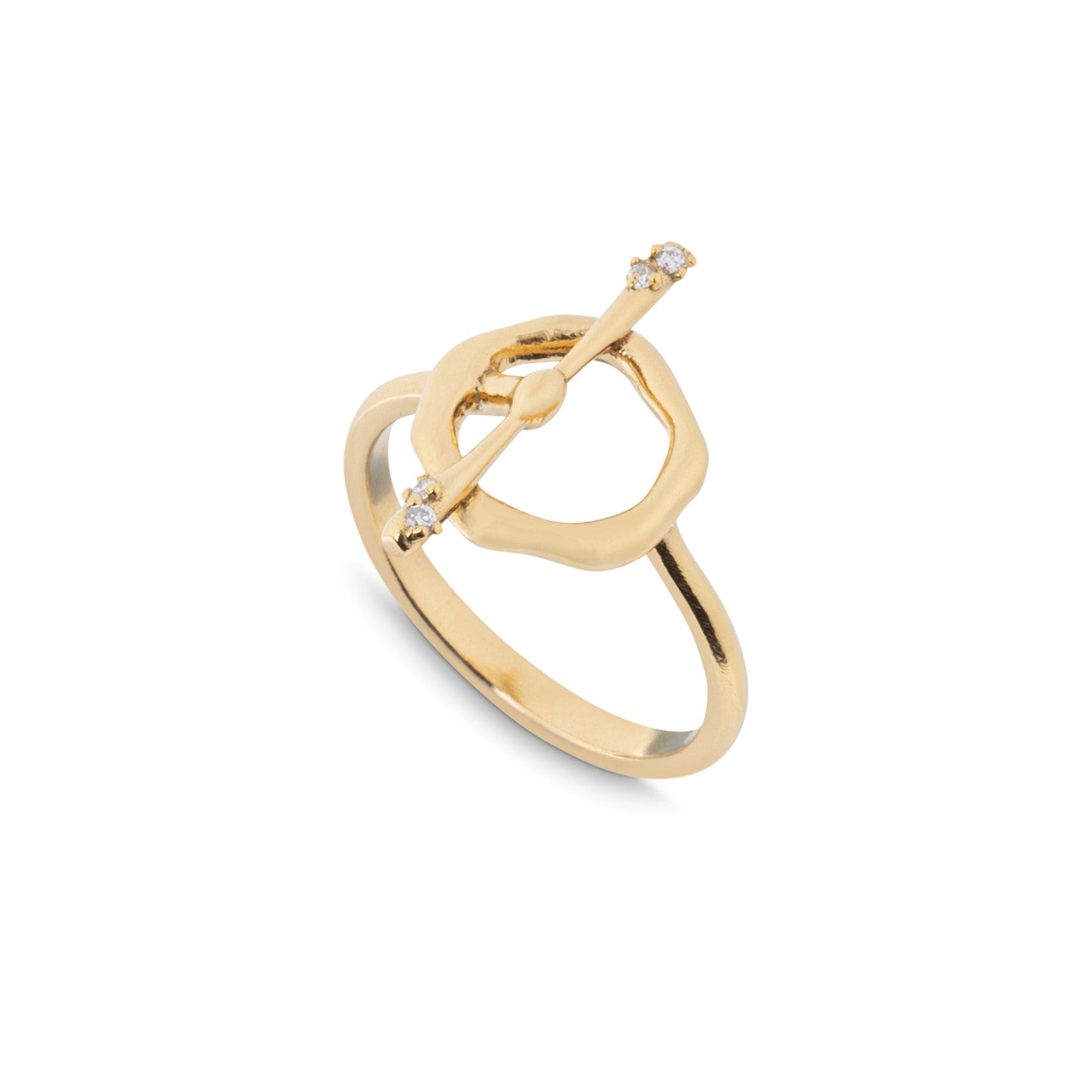 T Ring MATILDE Sustainable Ethical Fine Jewellery La Maison Couture
