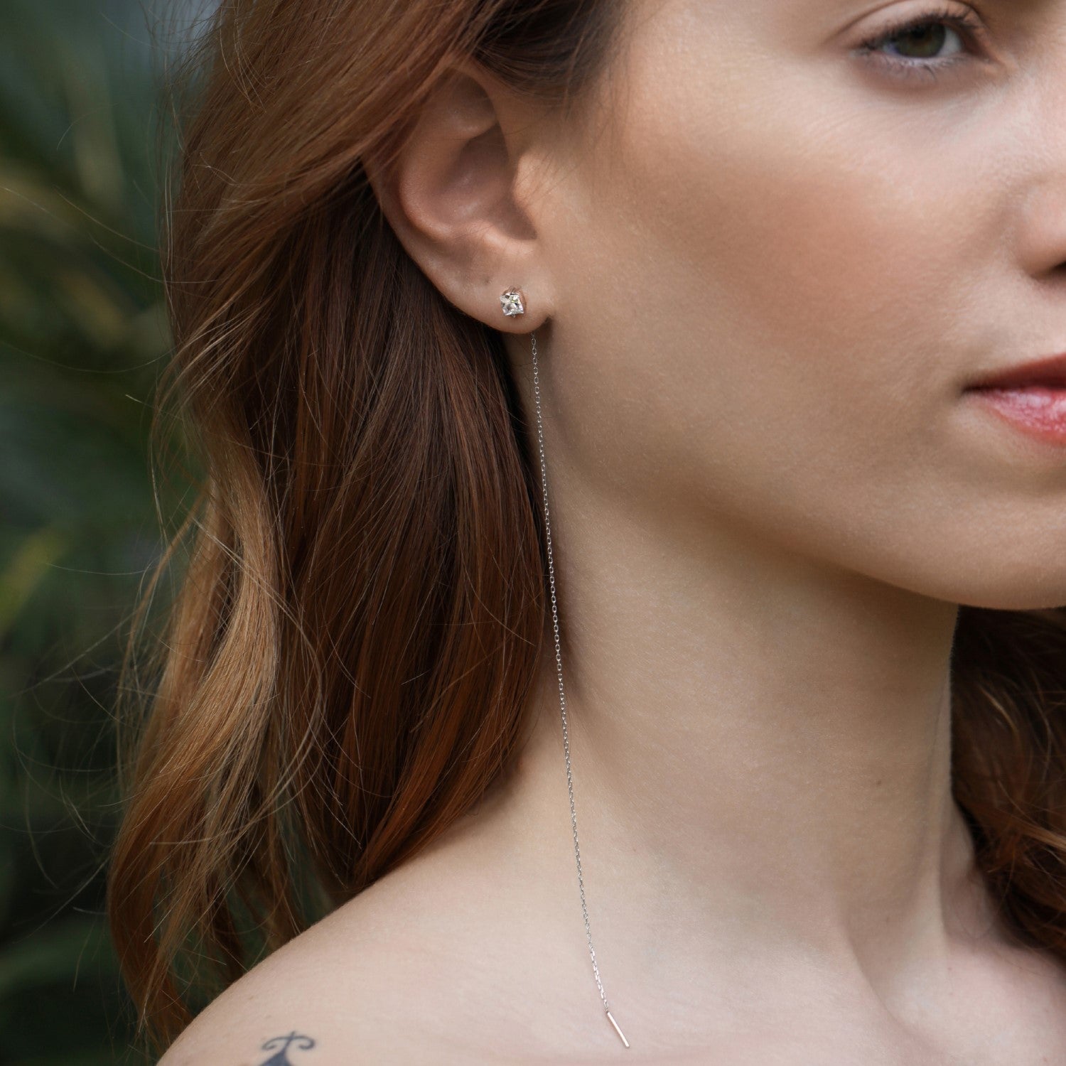 Jagged Chain Earring