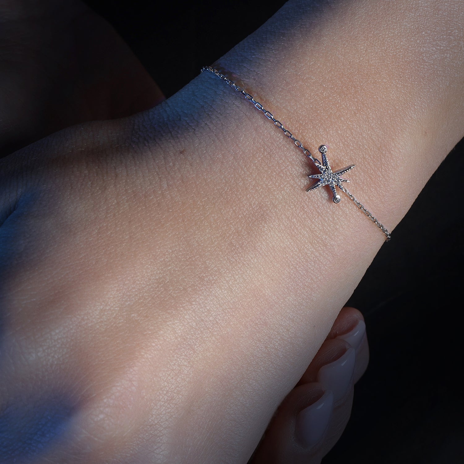 White Gold Astral Bracelet