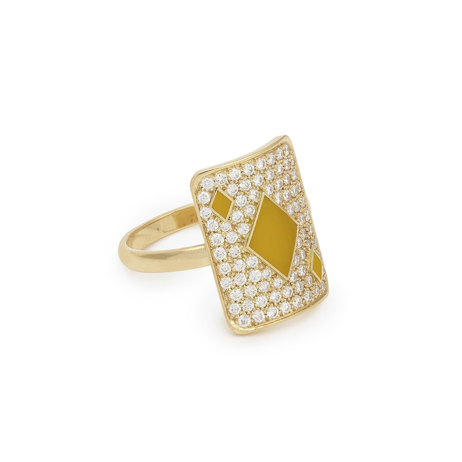 Pinkie Gold Honneur Ring