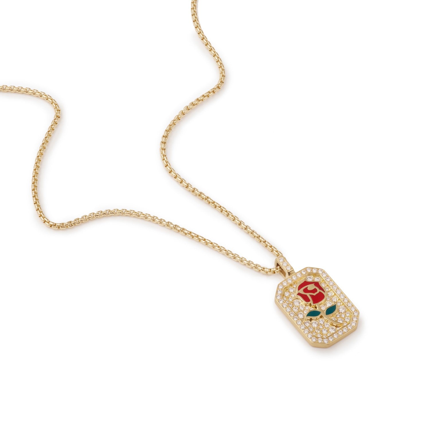 Rose Antique Necklace