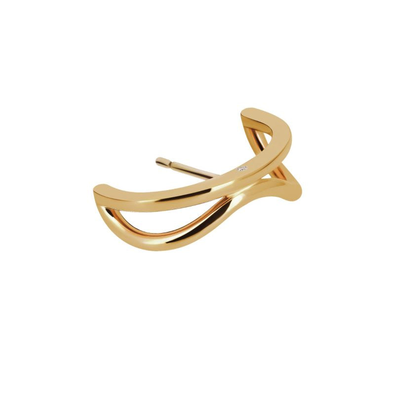 Harmony Earring Single Diamond