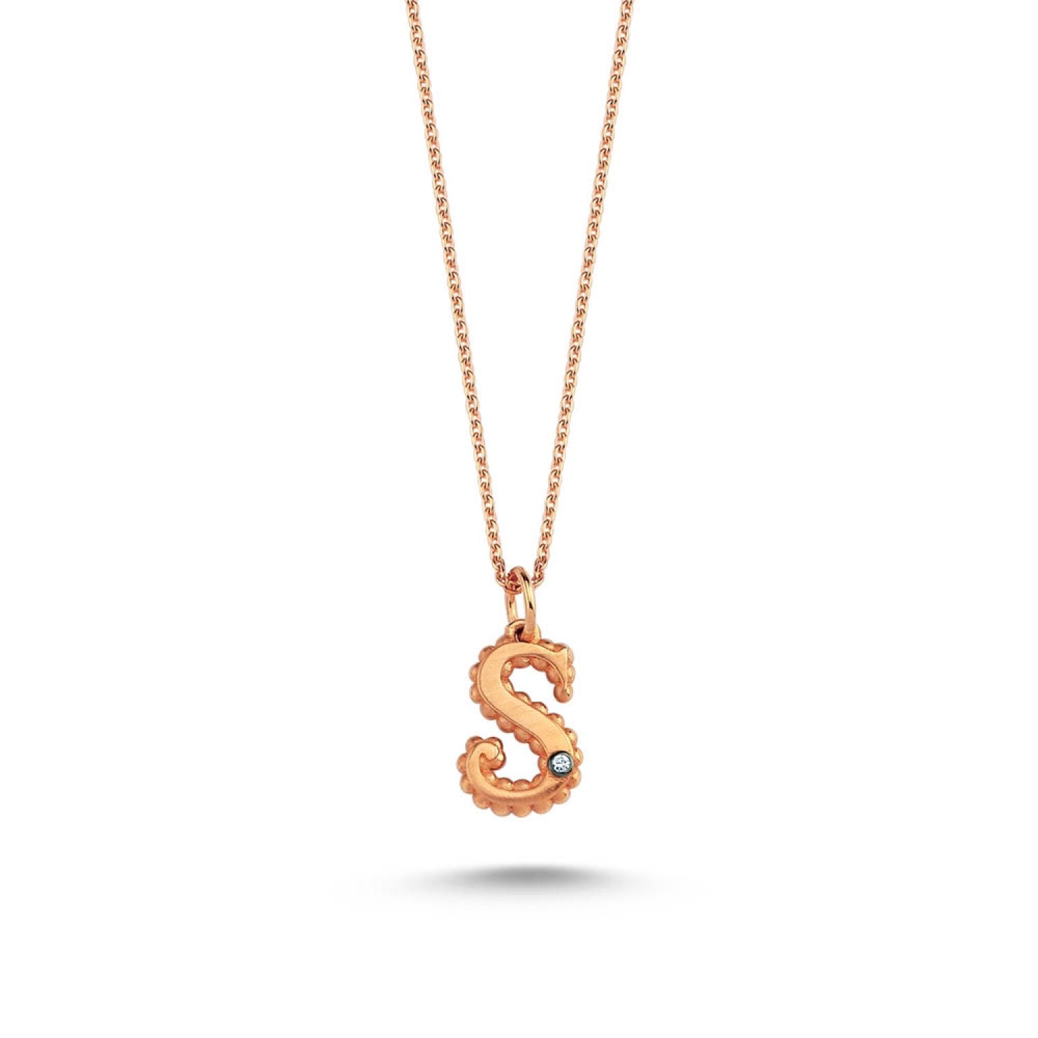 Large Initial Necklace