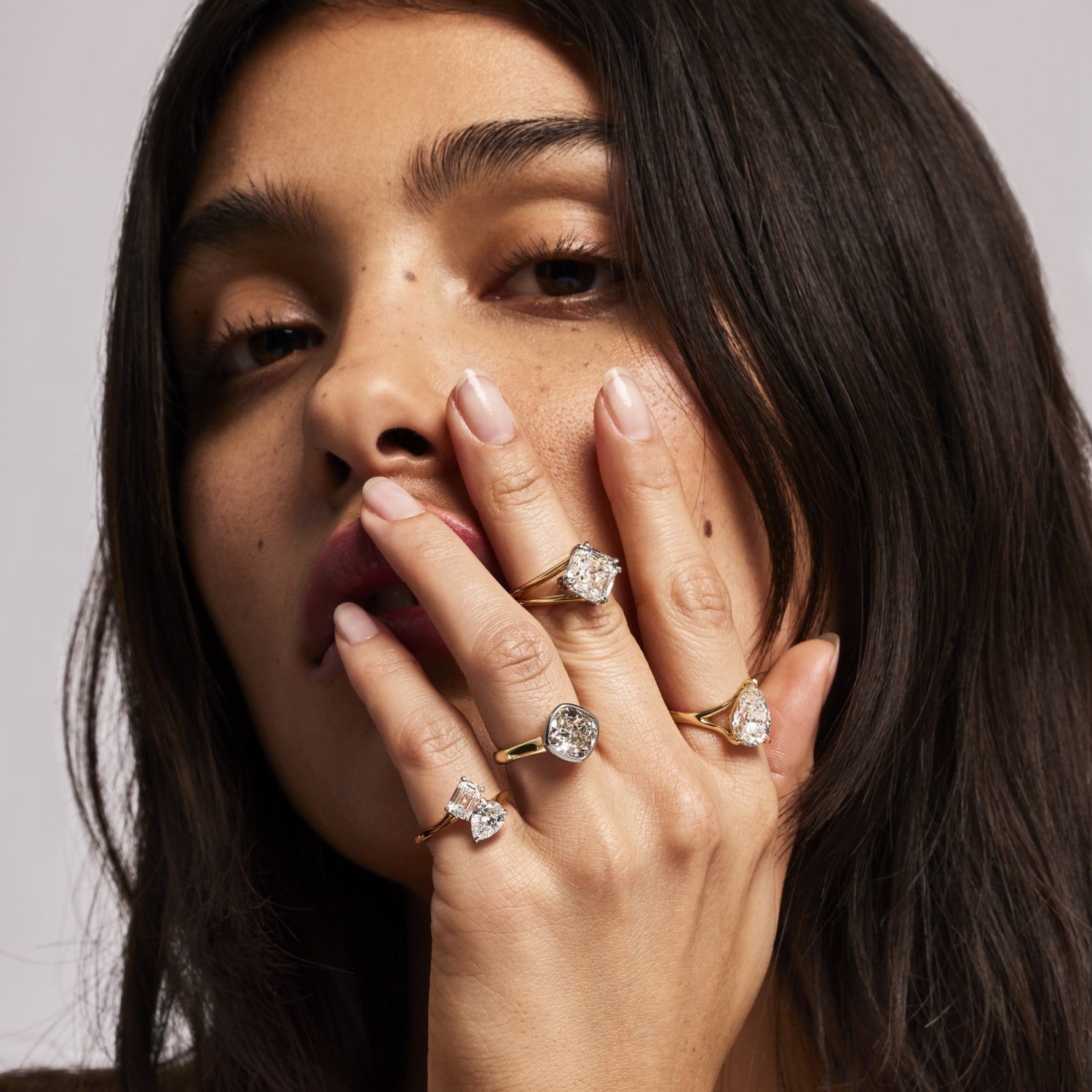 Onda 2.16ct Toi & Moi Ring