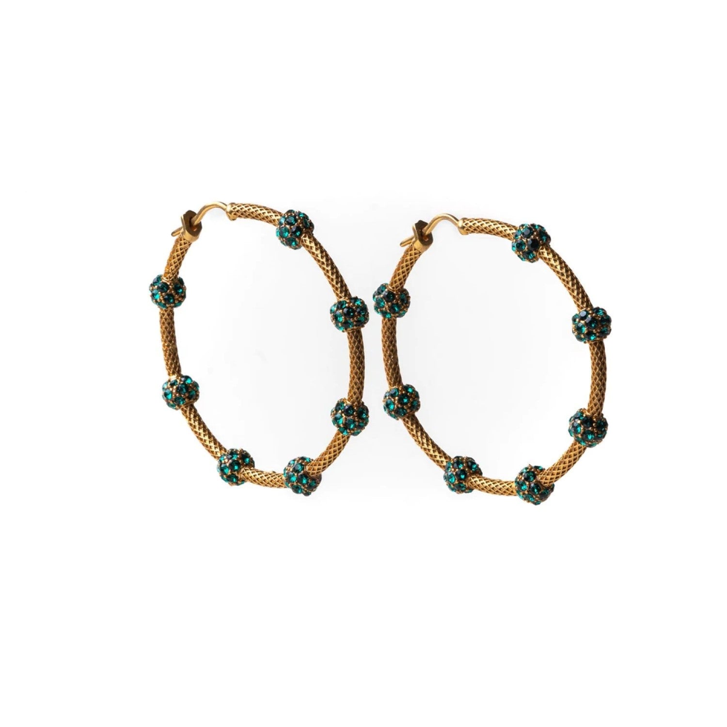 Reef Earrings - Emerald