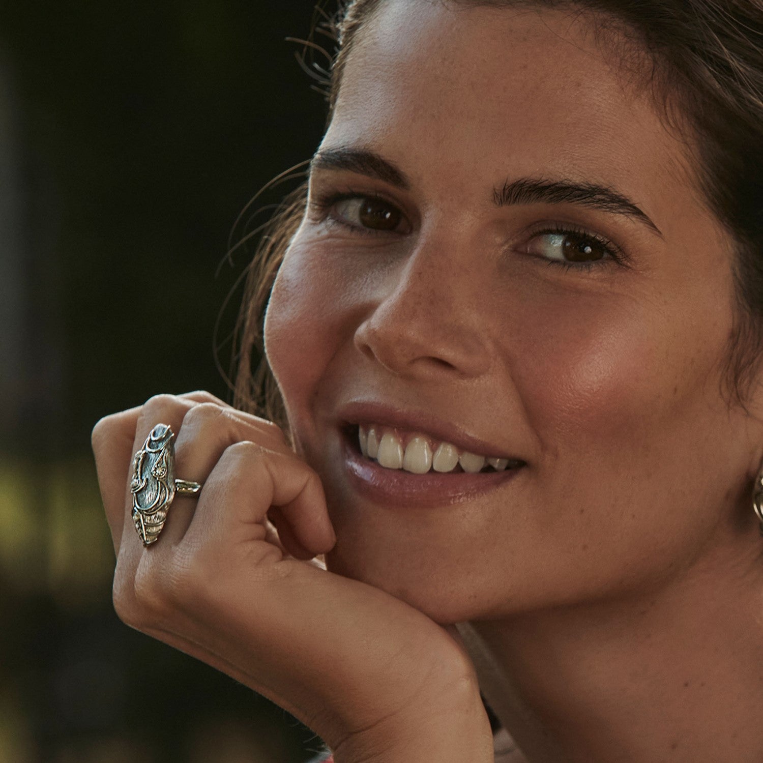 Serpente Ring - Silver Sonia Petroff Made in Italy La Maison Couture
