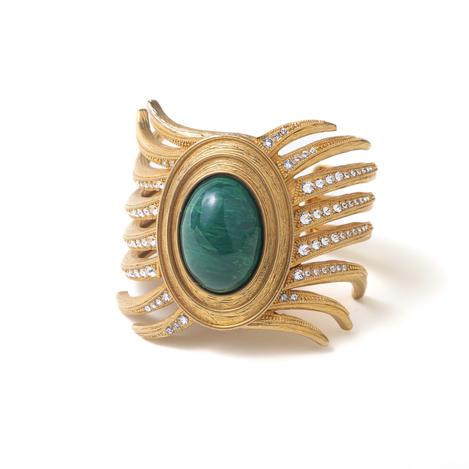 Sun Cuff Bracelet - Green