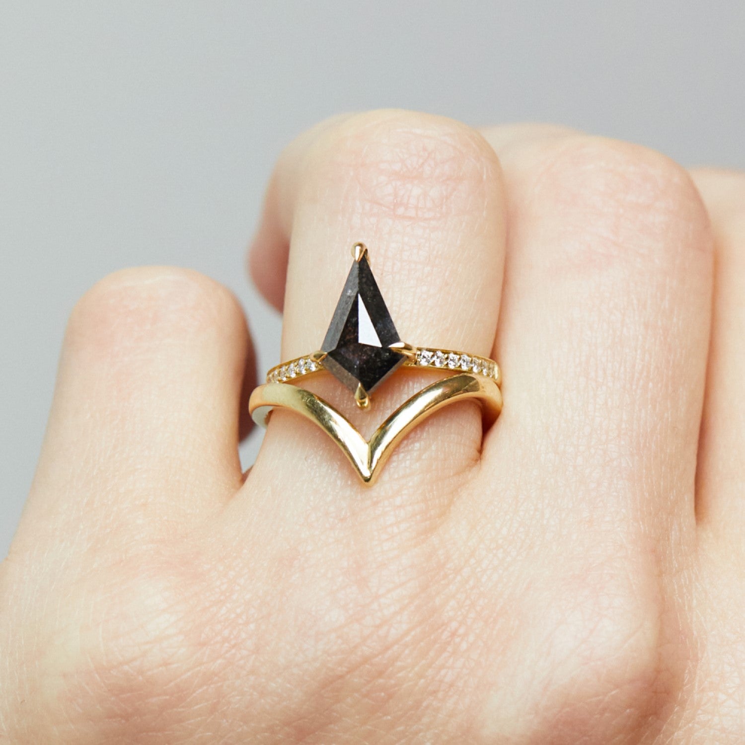 Kite Diamond Athena Ring