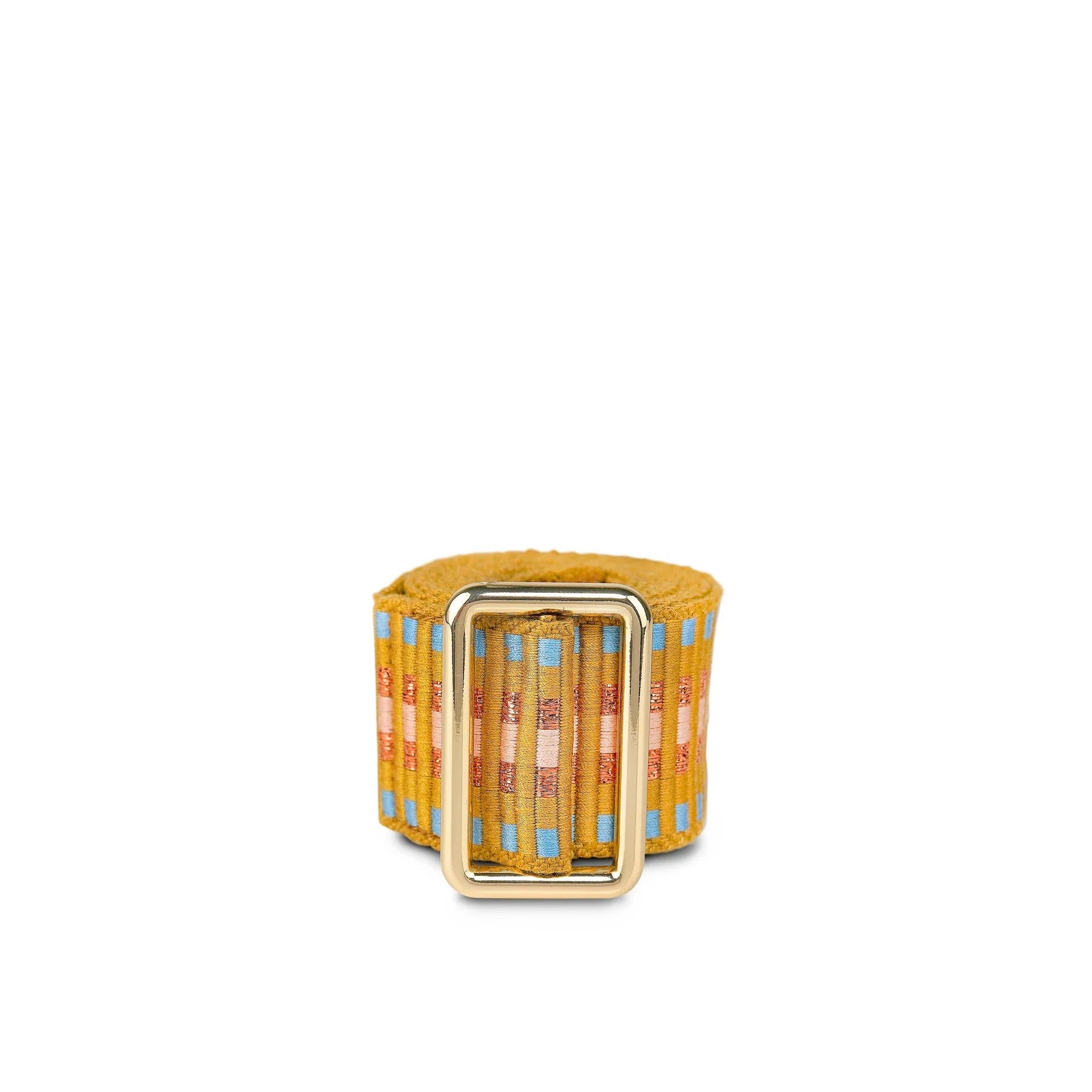 Sunda Jacquard Belt - Copper Stripe
