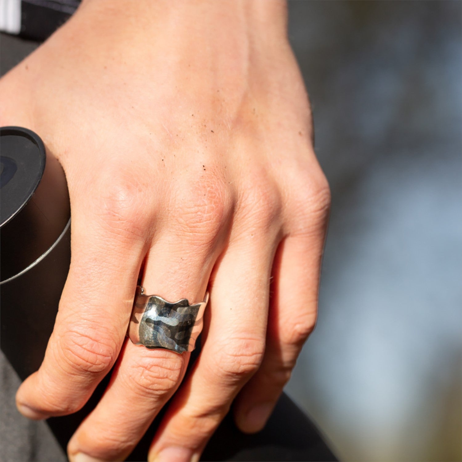 Camo 925 Dappled Ring