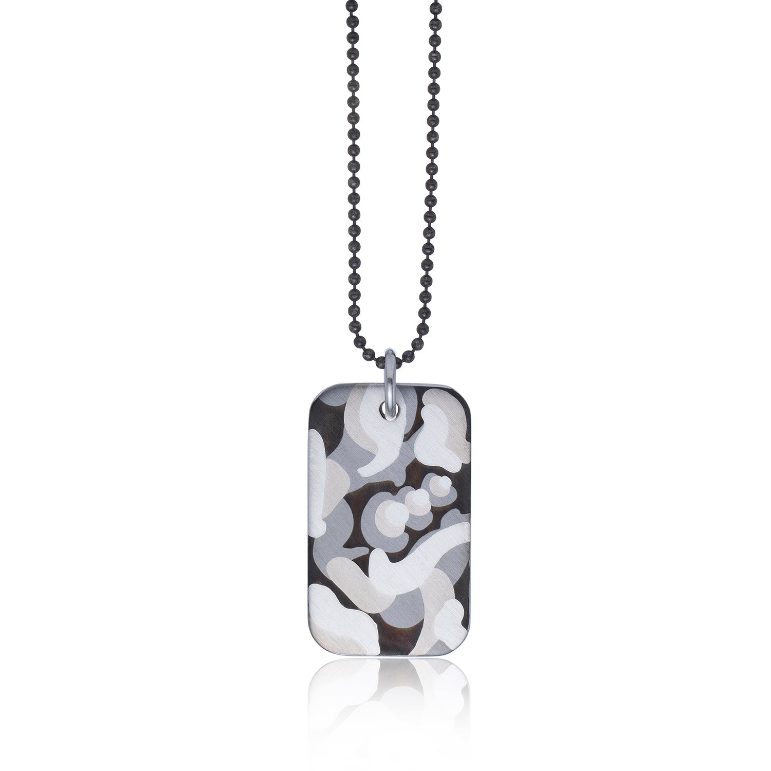 Camo 925 Post Modernist Tag Biiju Men’s Jewellery La Maison Couture
