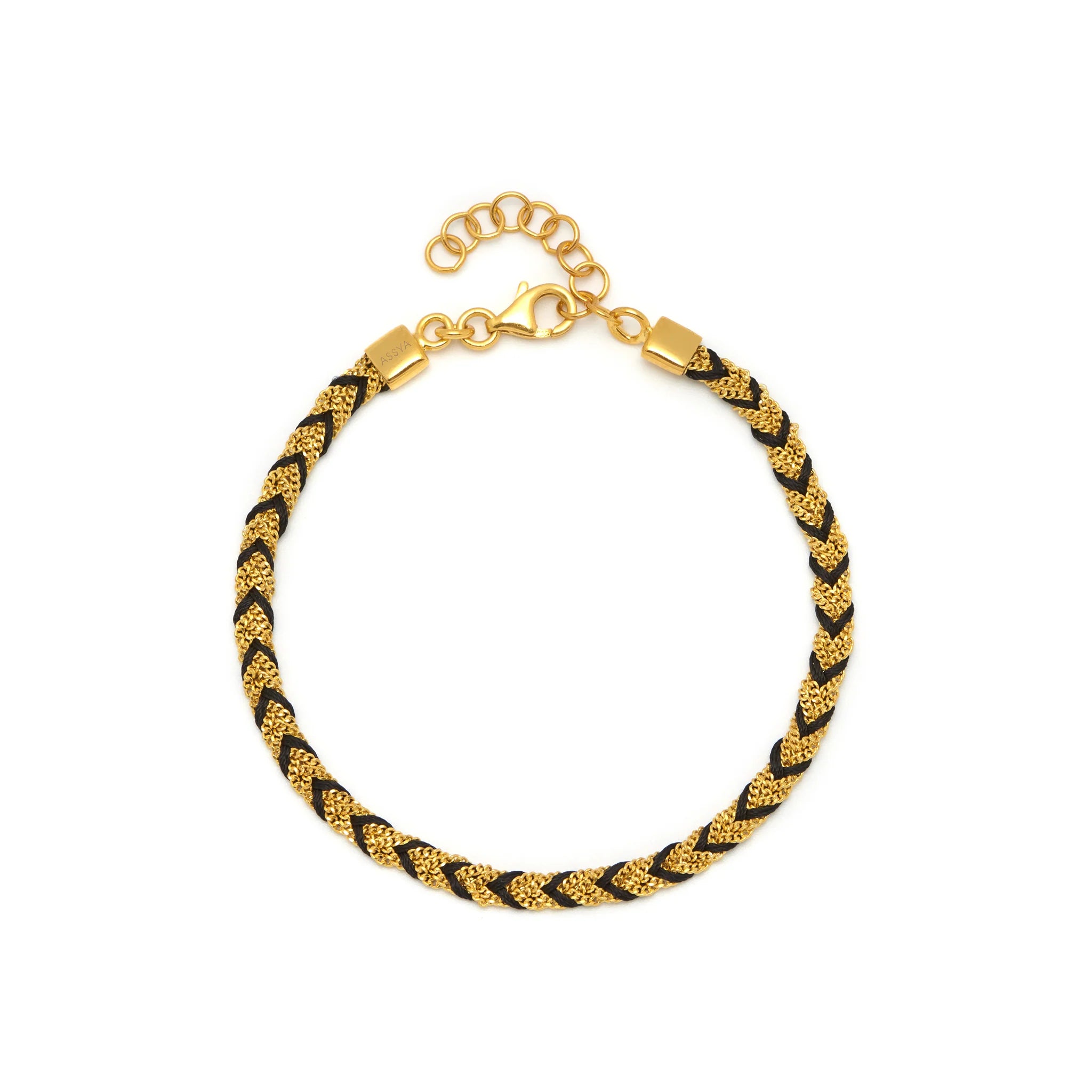 Kuna Friendship Bracelet Gold and Black