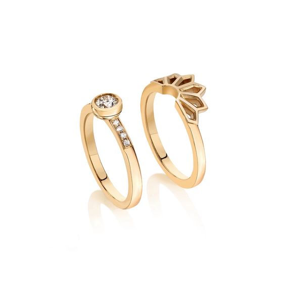 Brilliant Diamond Solitaire Ring