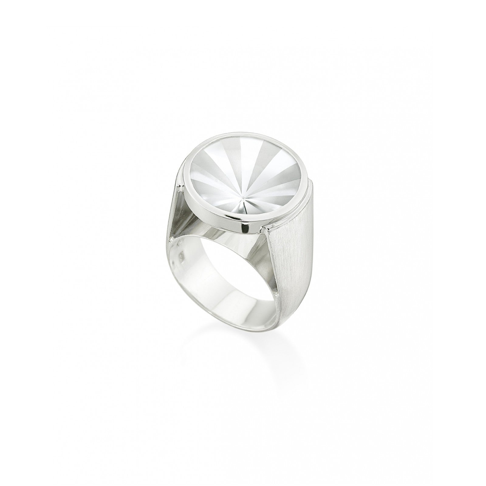 Kaleidoscope White Topaz Ring