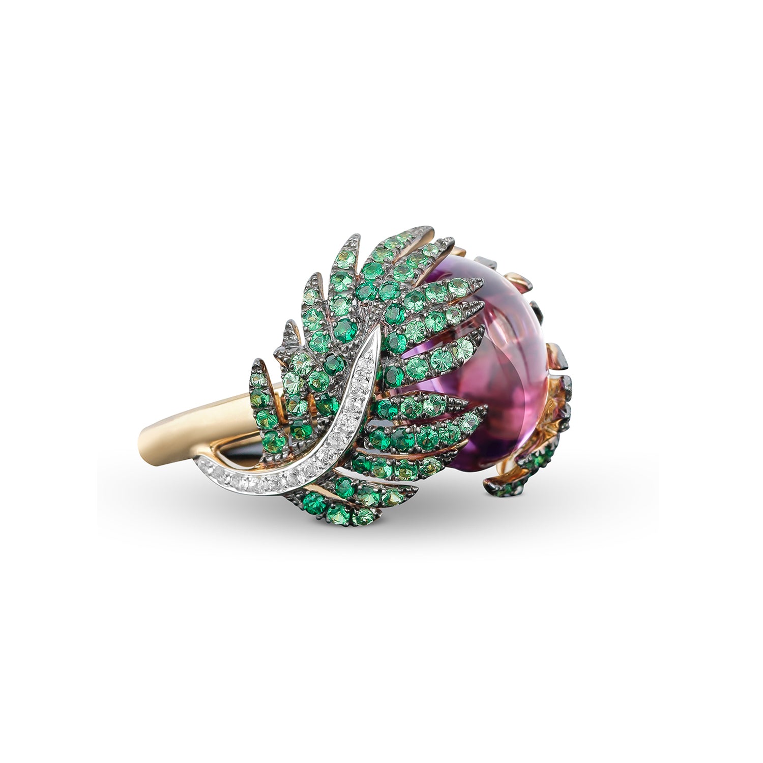 Palm Statement Ring
