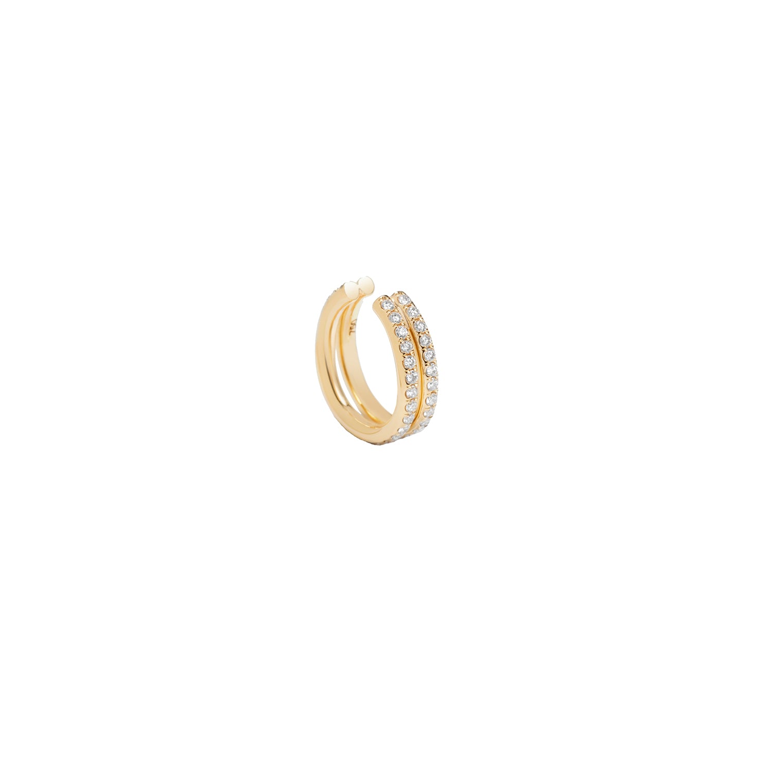 Pinch of Punk Diamond Earring