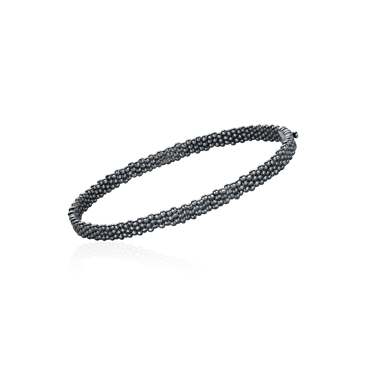 Skinny Bracelet in Black Gold