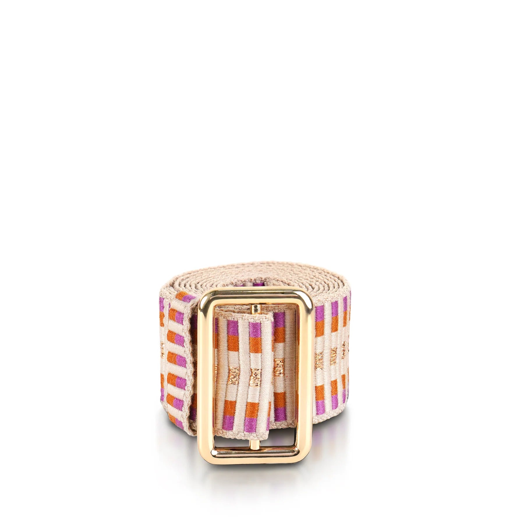 Sunda Jaquard Belt - Rhodolite Stripe