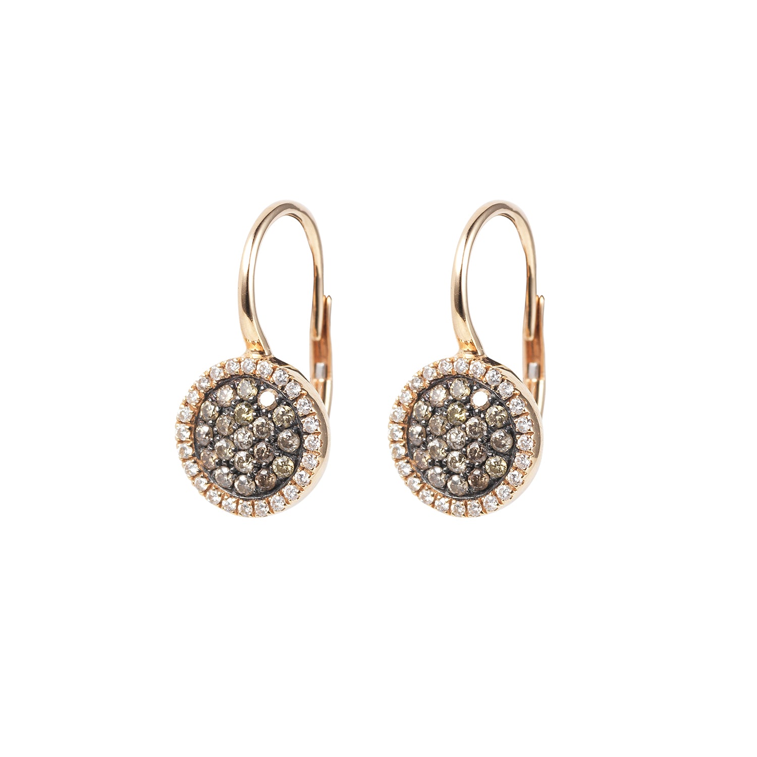 Venezia Rose Gold Drop Earrings