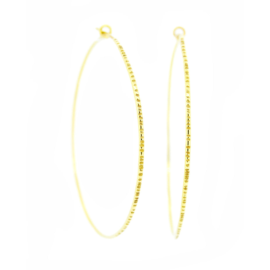 Large Gold Hoops