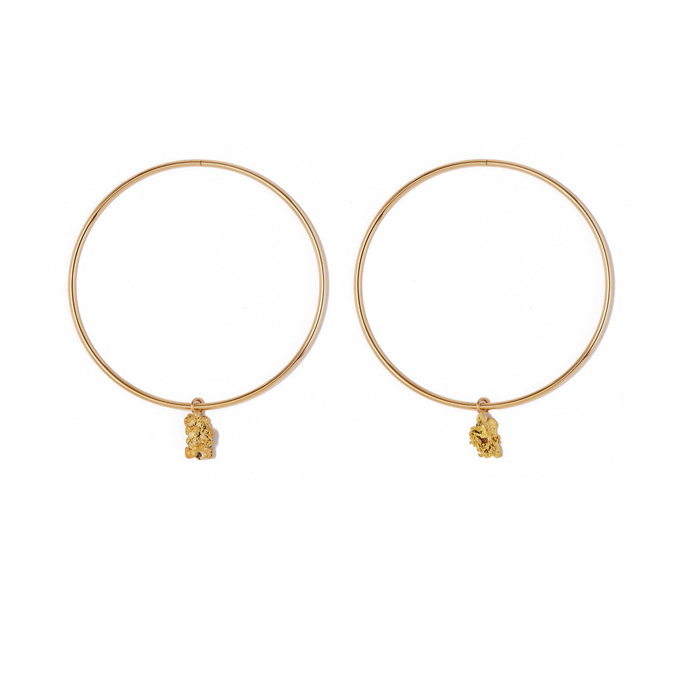 Earth Hoops