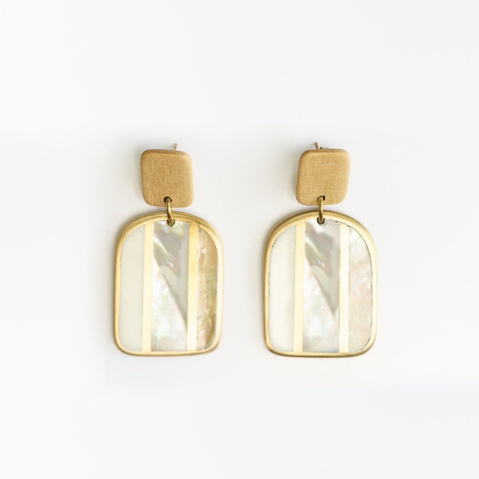 Mārga Inlaid Earrings