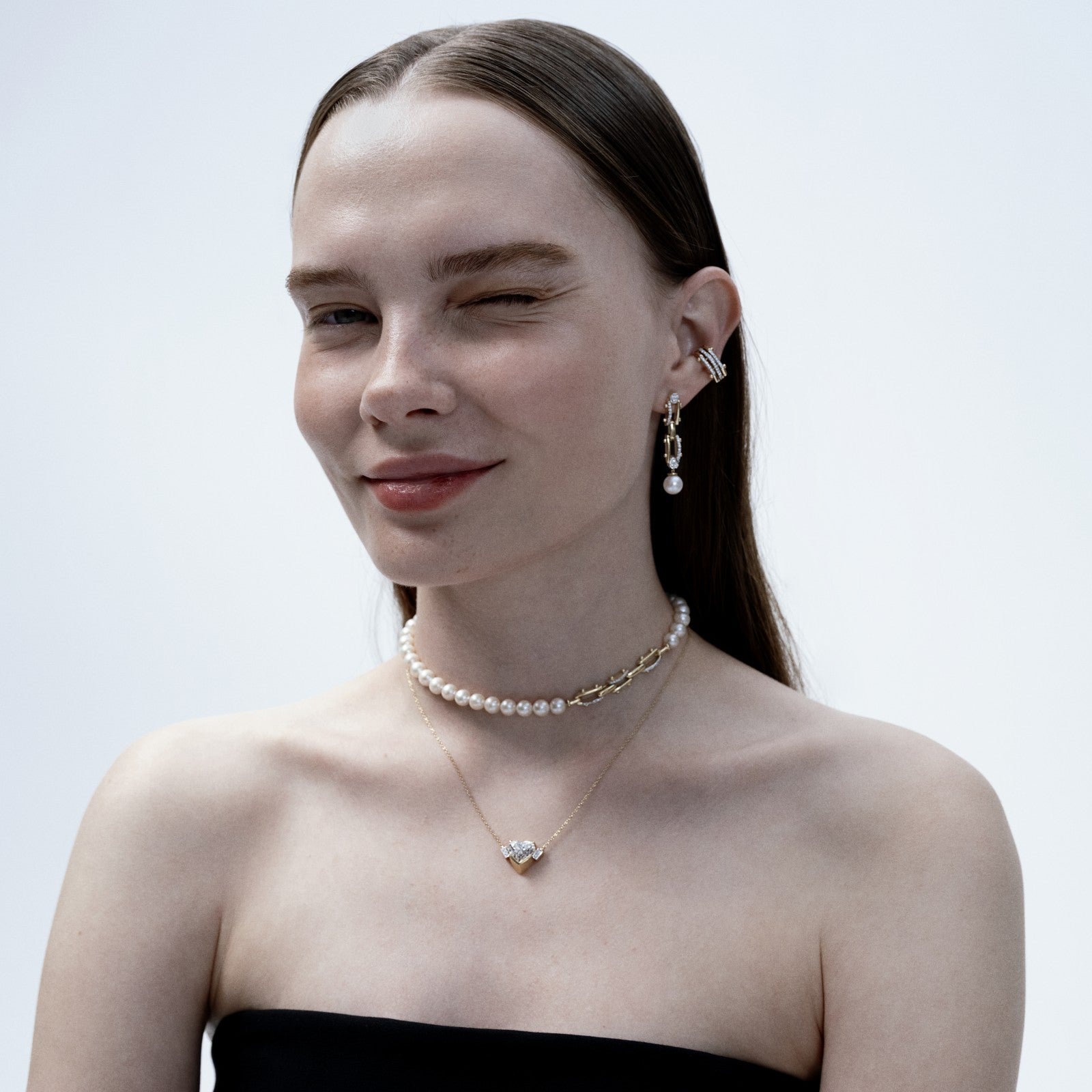 Lab Grown Diamond Coeur Necklace