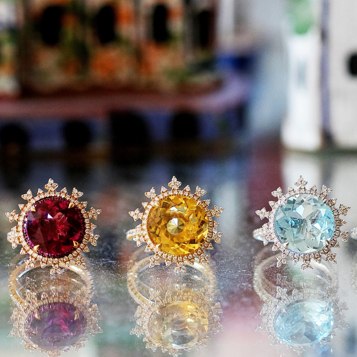 Tsarina Sun Flake Ring