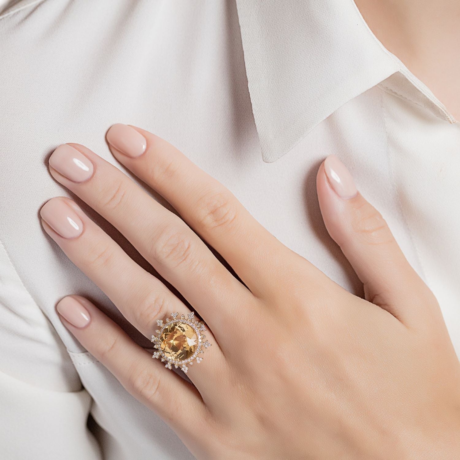 Tsarina Sun Flake Ring