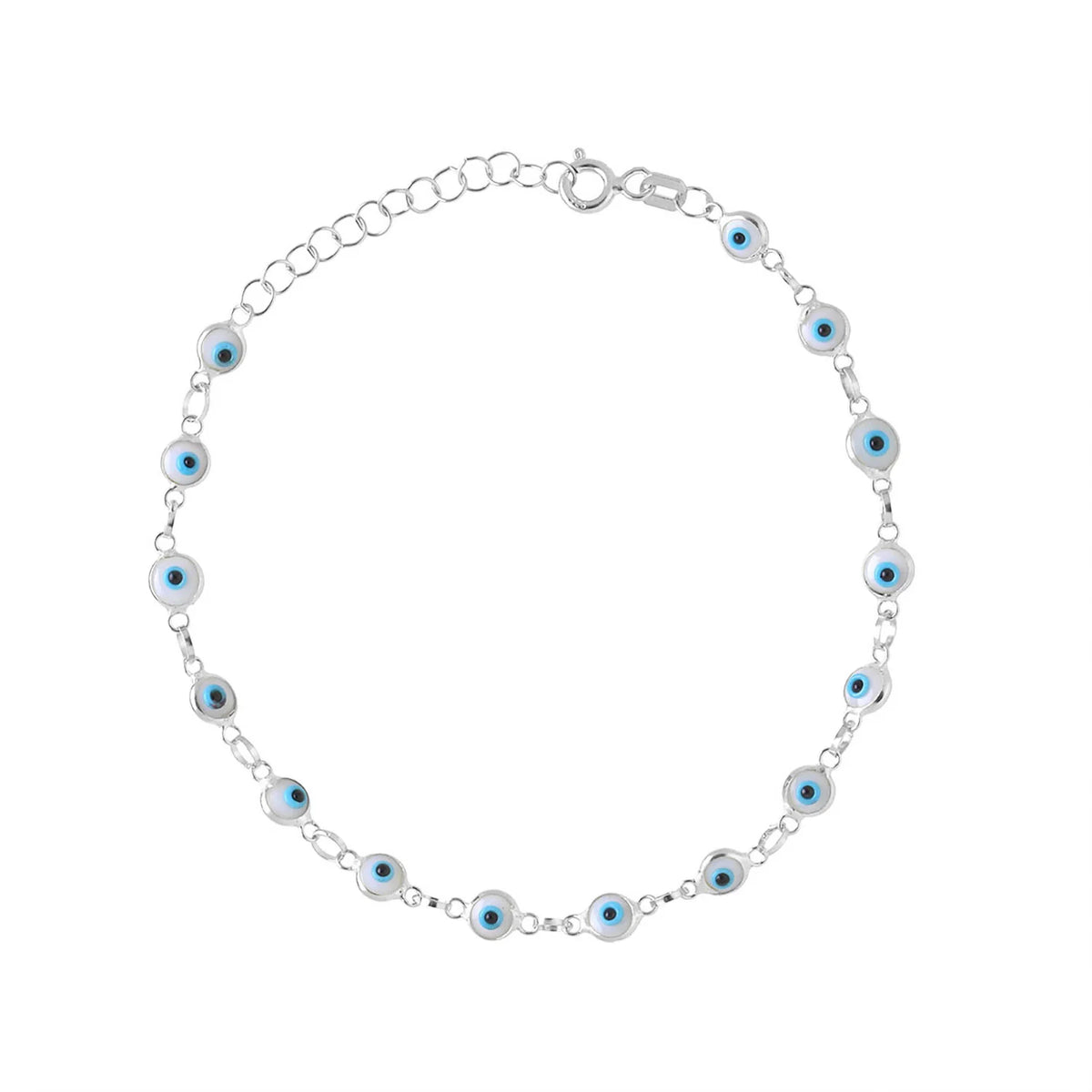 The Nazar II Bracelet - Silver