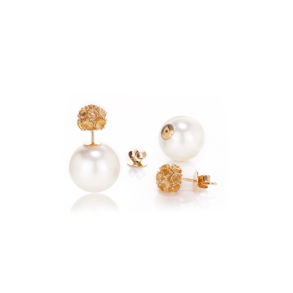 Earring Zero 2 - Citrine
