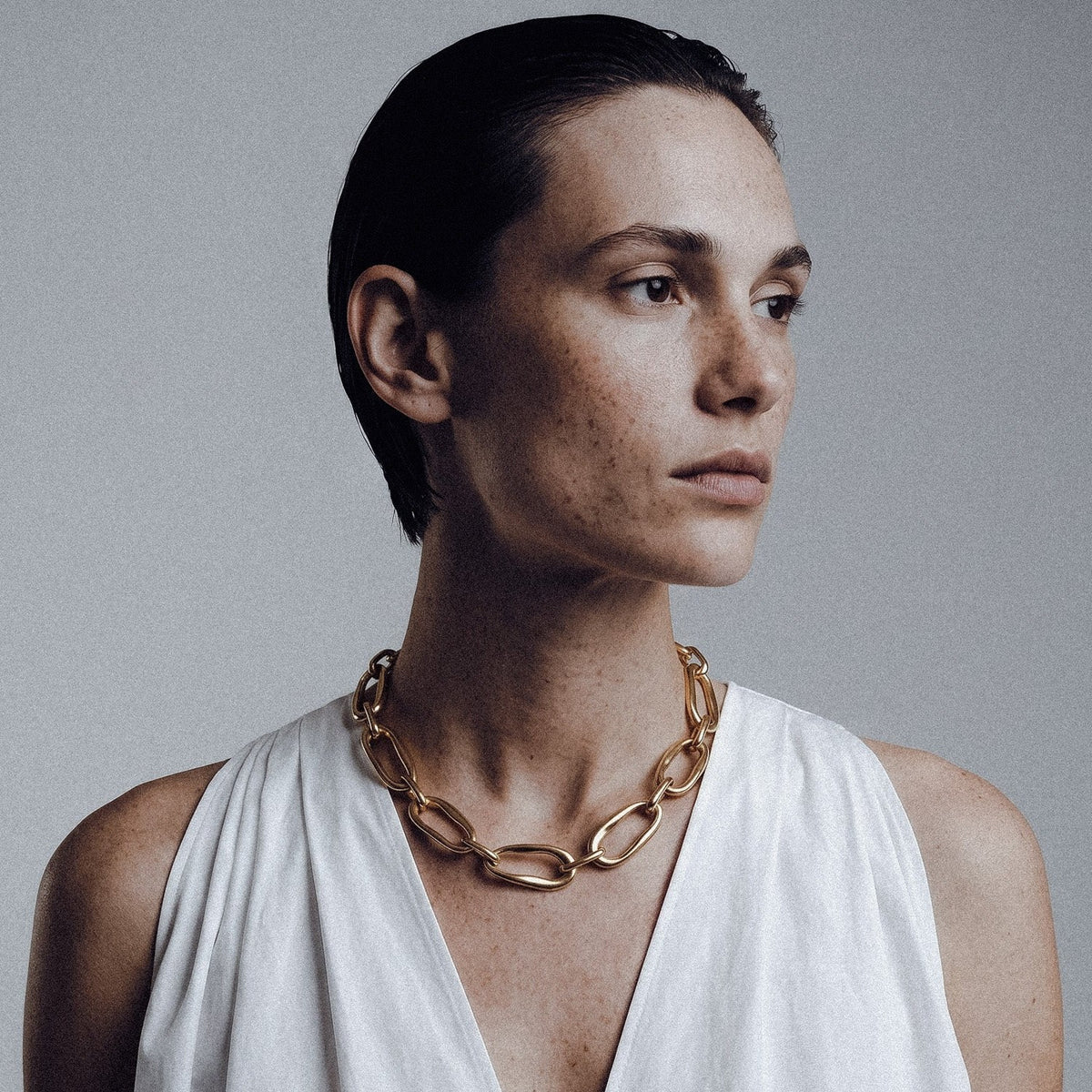 Eos Necklace in Gold Vermeil