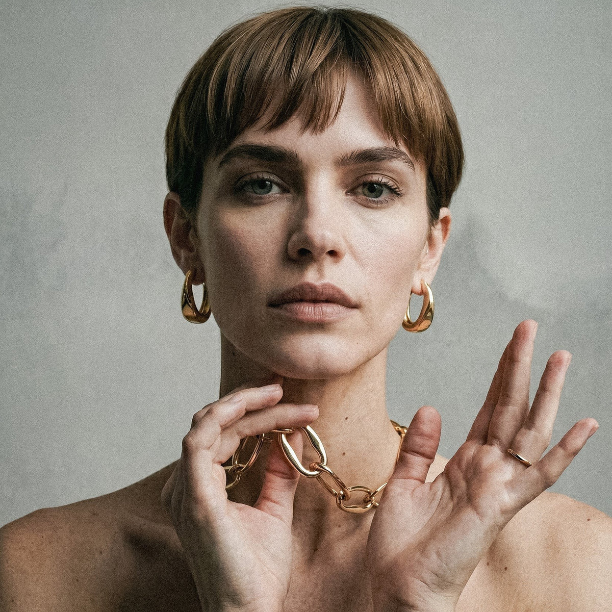 Eos Necklace in Gold Vermeil