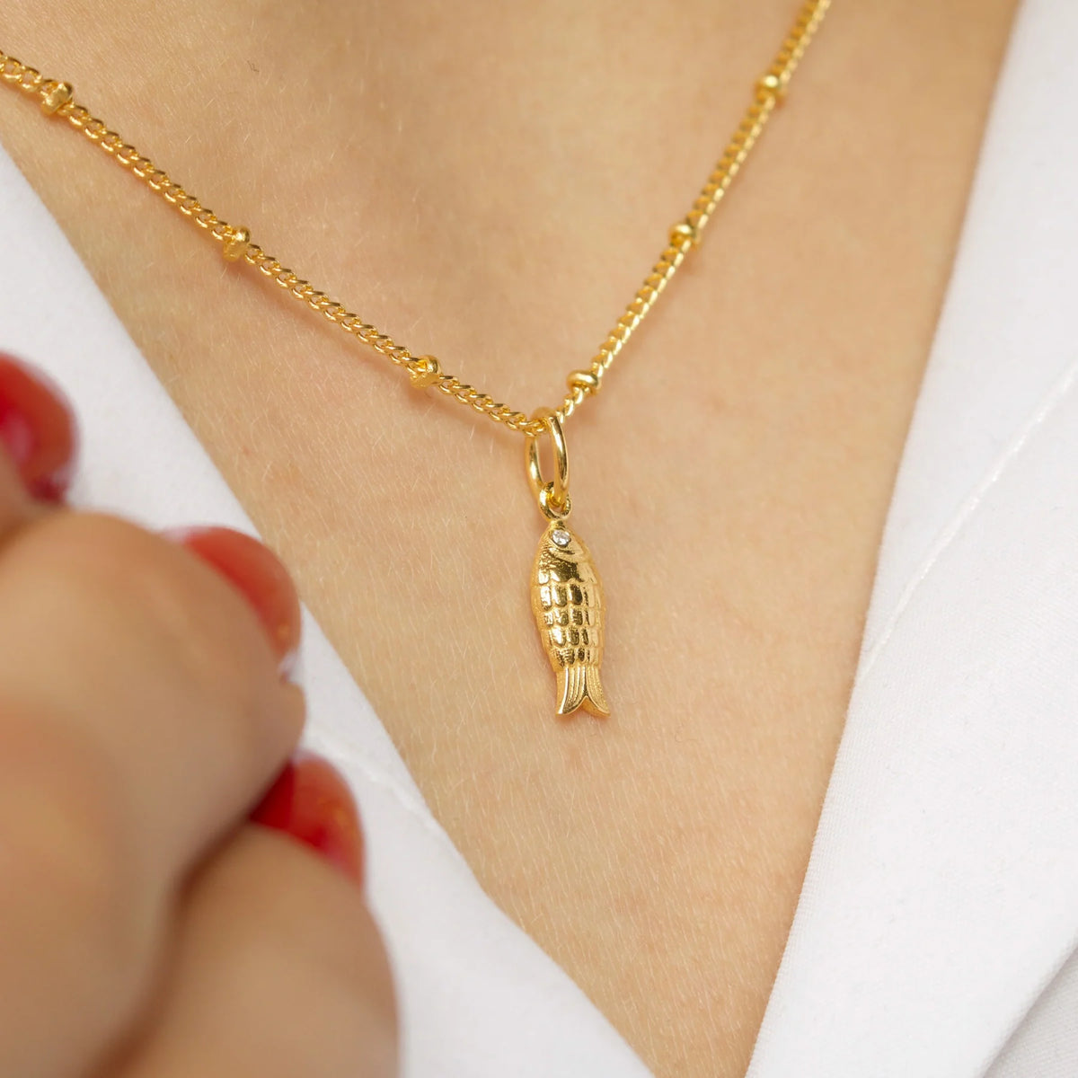 Global Goals #14: Fish Necklace