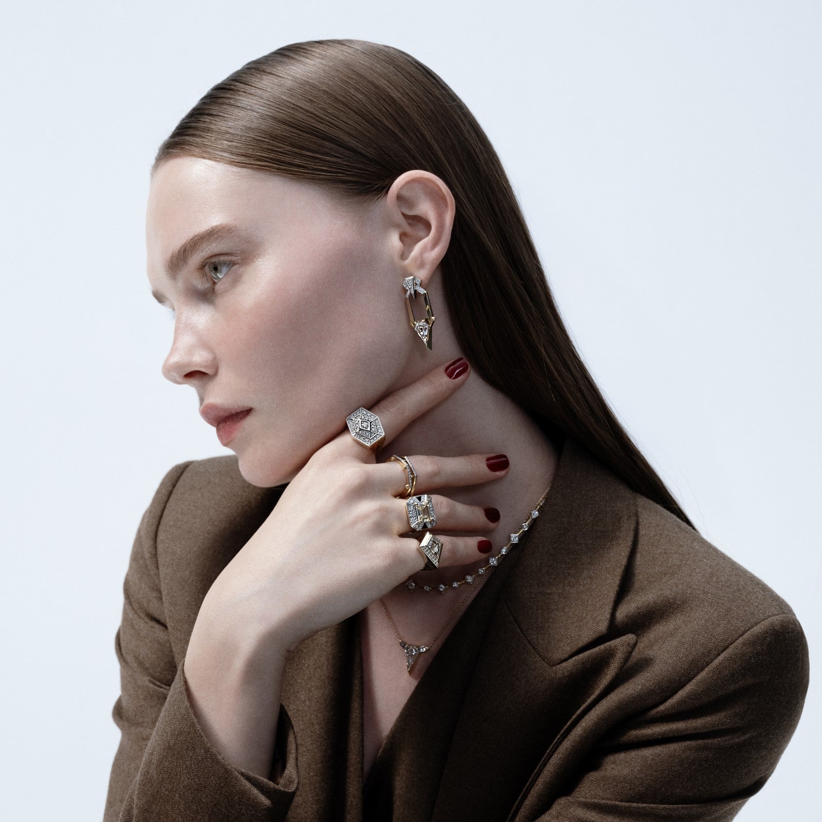 Lab Grown Diamond Silva Necklace