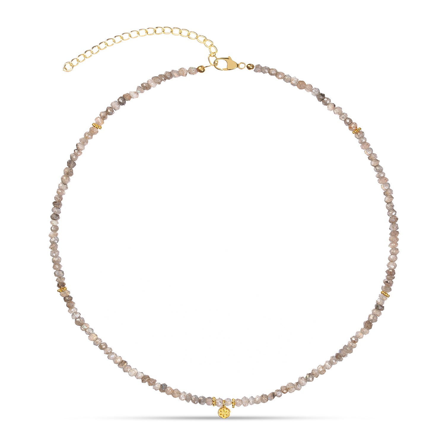 Ines Labradorite Necklace Amadeus La Maison Couture