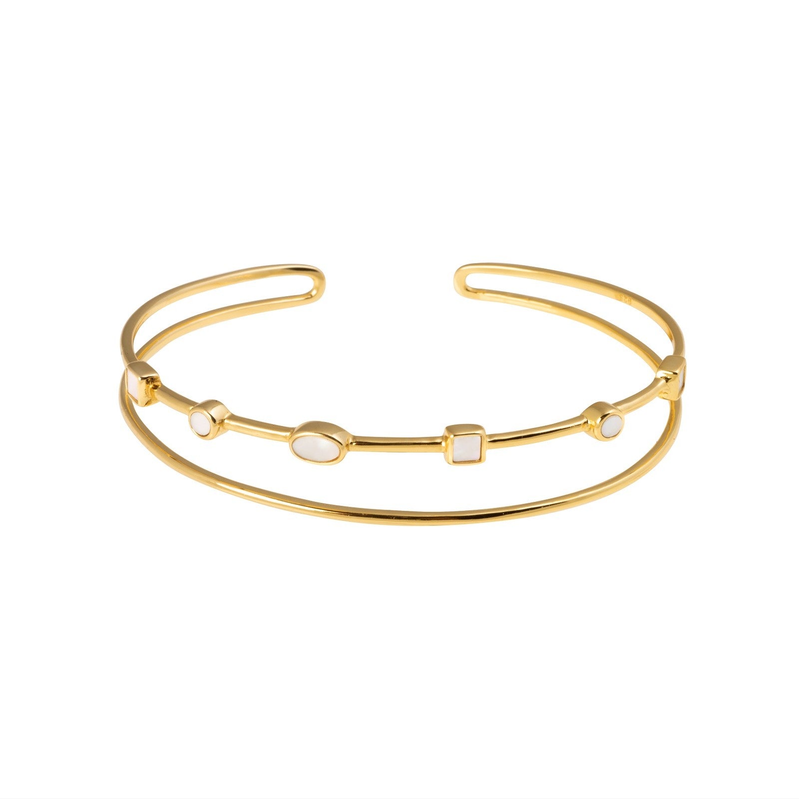 Mother of Pearl Inlaid Bangle