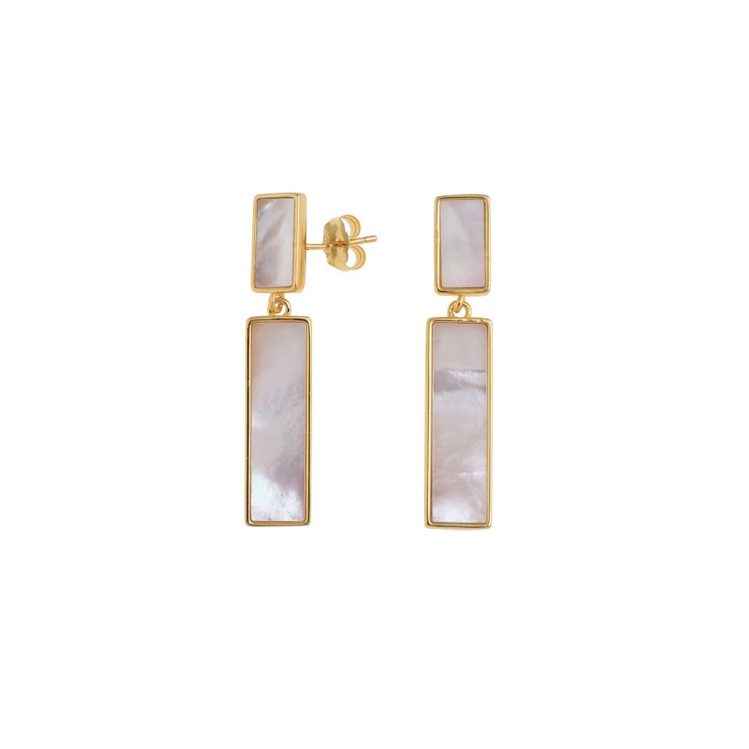 Mother of Pearl Riviera Earrings