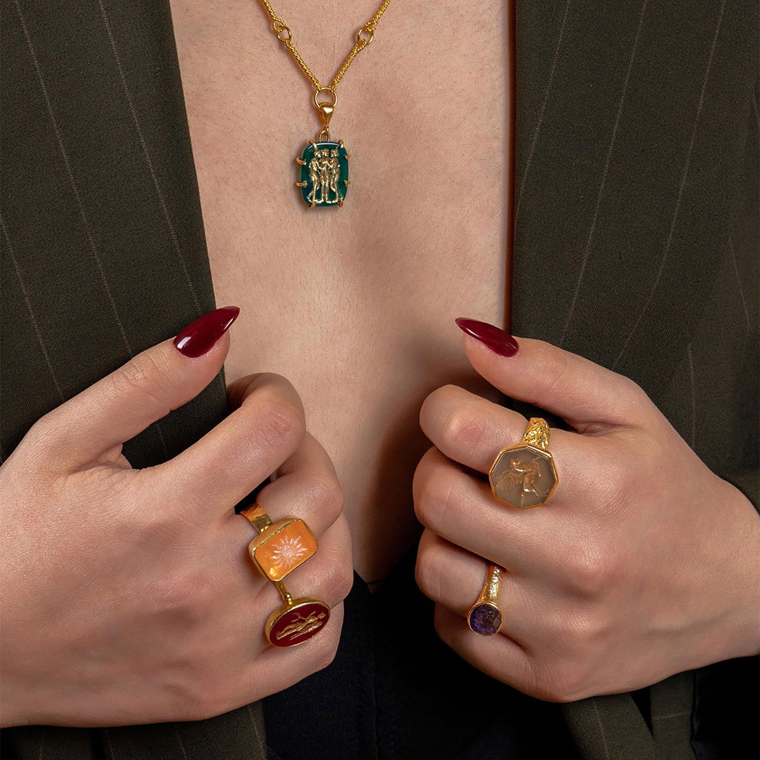 The Angel of Peace Ring Ece London Sustainable Jewellery La Maison Couture